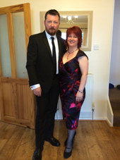 Denise Owen Massage Therapy - Me and hubby, Neill
